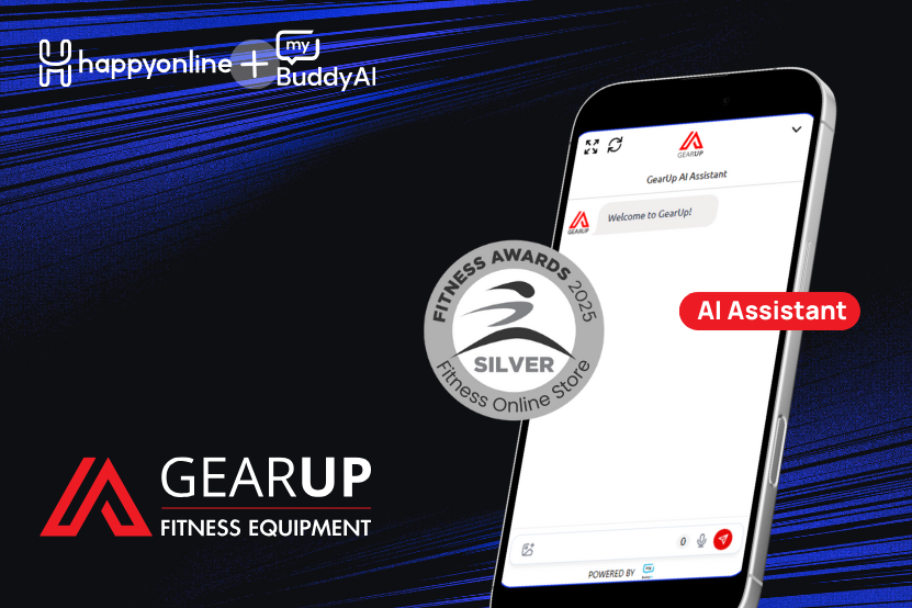 Η HappyOnline και το MyBuddy AI διακρίθηκαν στα Fitness Awards 2025